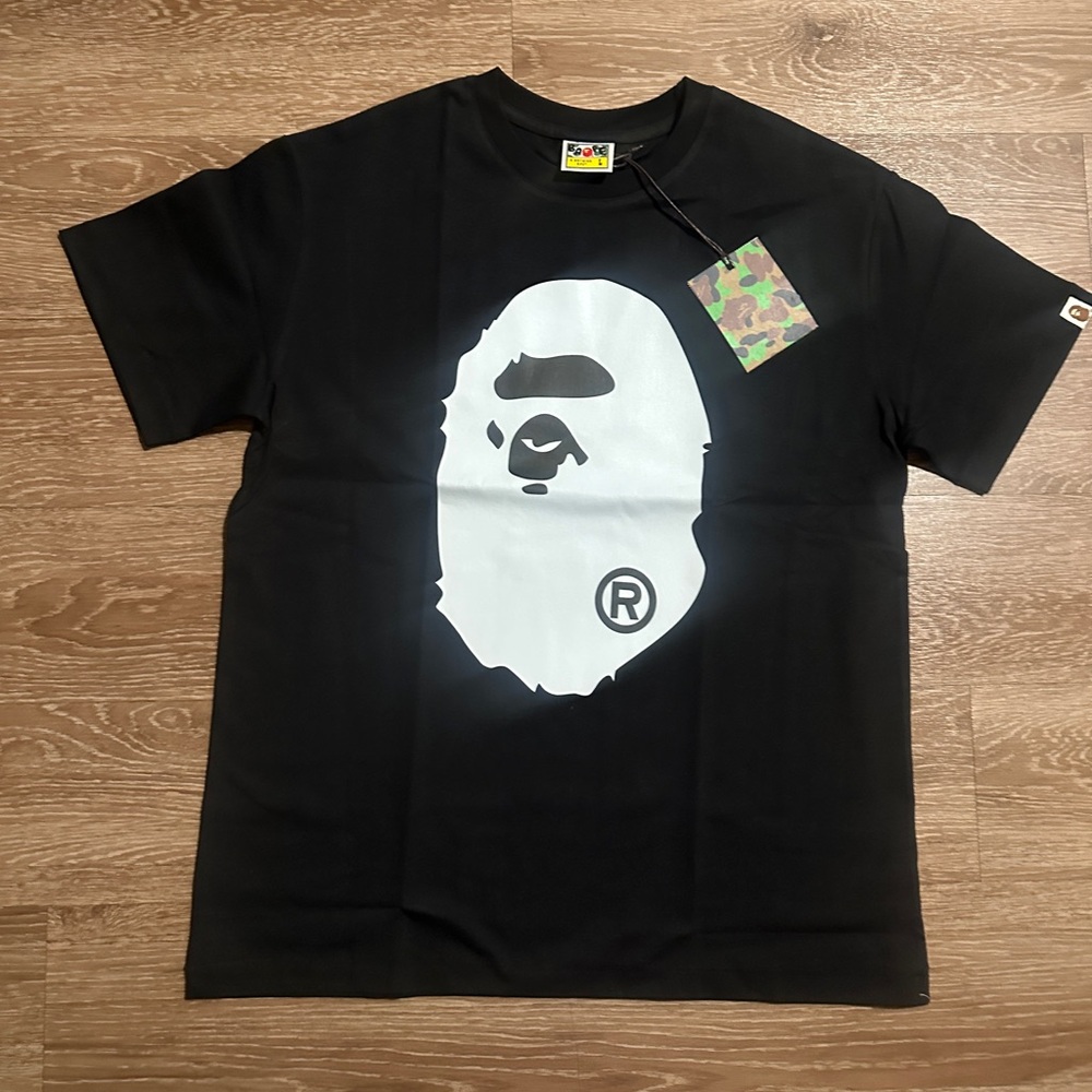 Black bathing ape T-Shirt large